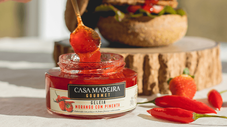 morango com pimenta gourmet slide 1