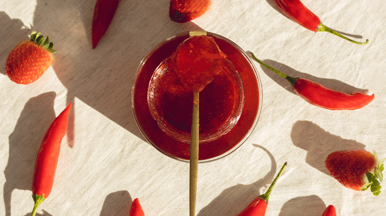 morango com pimenta gourmet slide 2