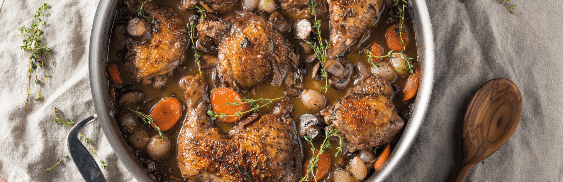 frango ao vinho banner