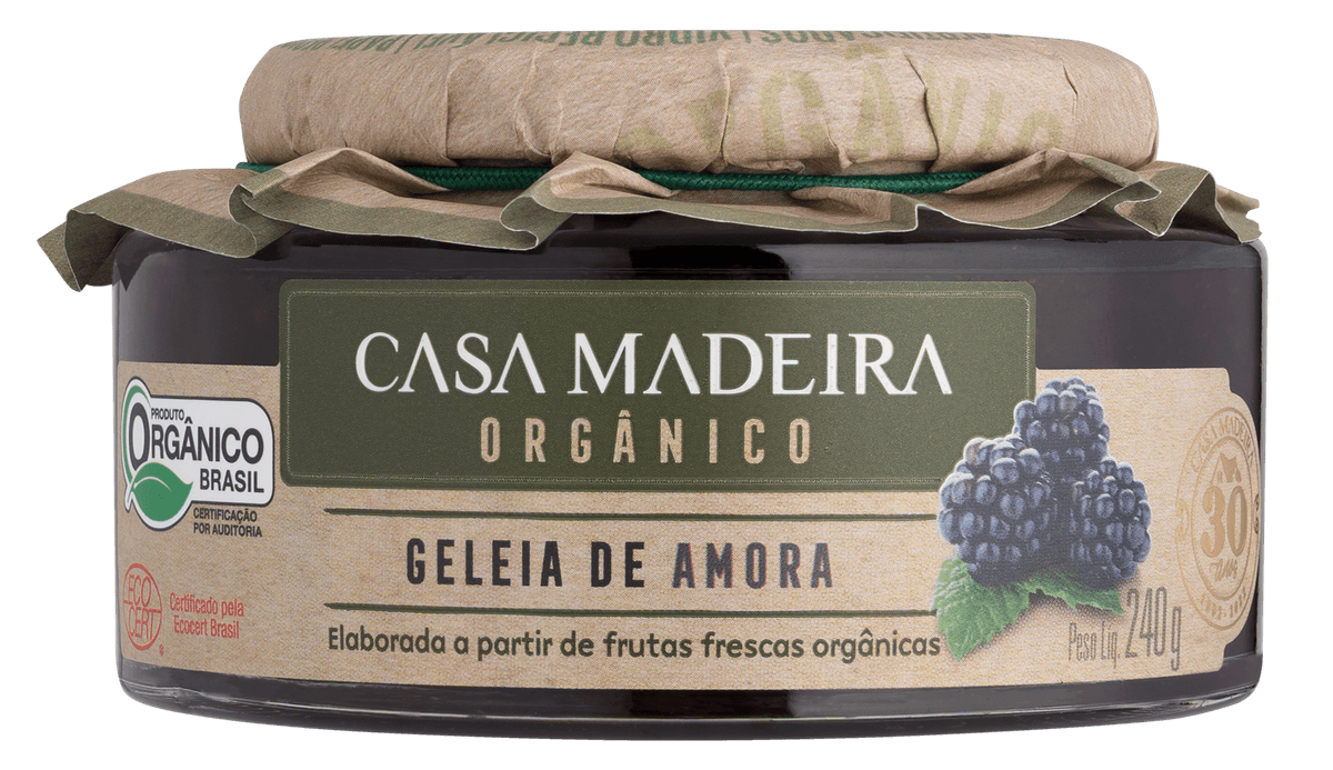 Geleia Orgânica de Amora