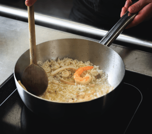 risoto camarão foto1