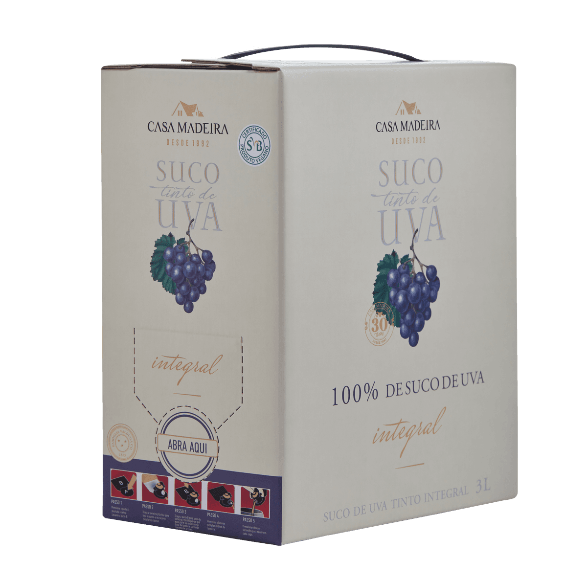 Suco de Uva Integral 3l