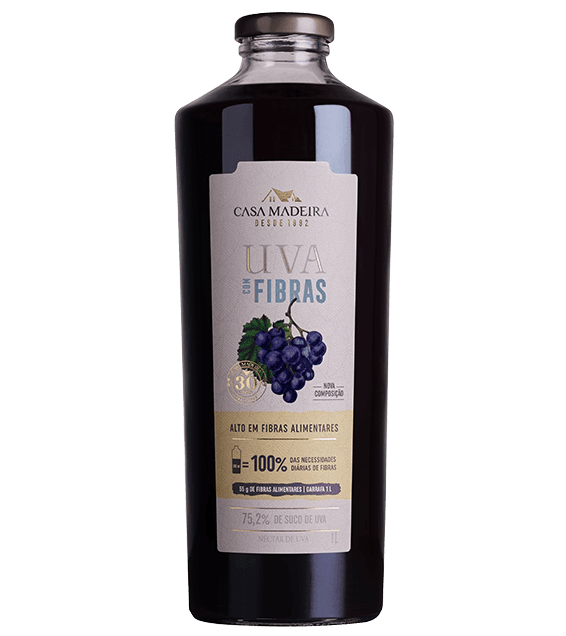 suco de uva fibras